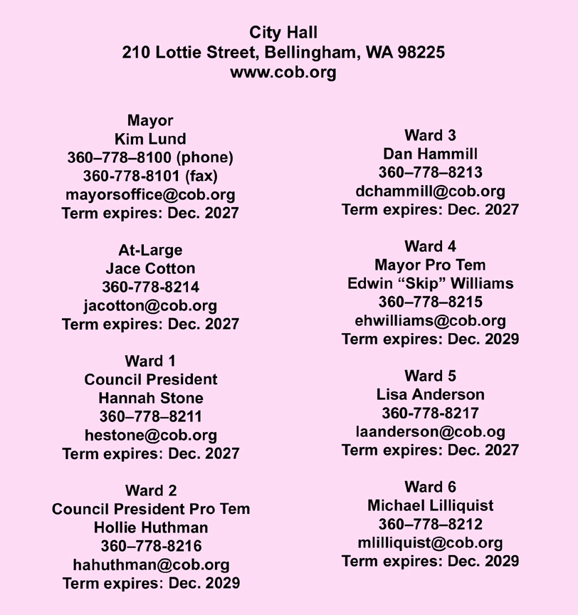 Bellingham City Council