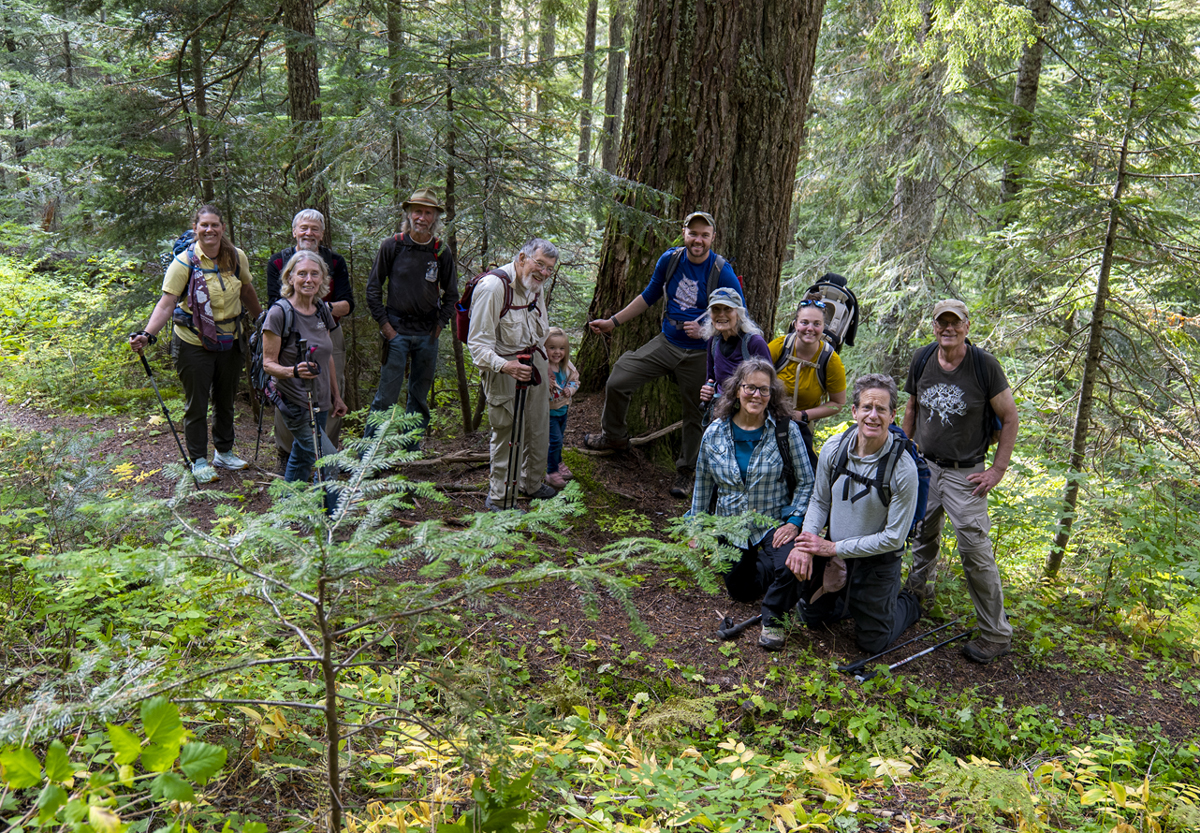 Whatcom Land Trust staff and volunteers